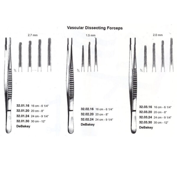 Vascular Dissecting Forceps